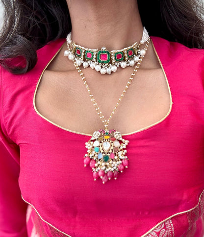 Rukhsaar Choker & Earring set