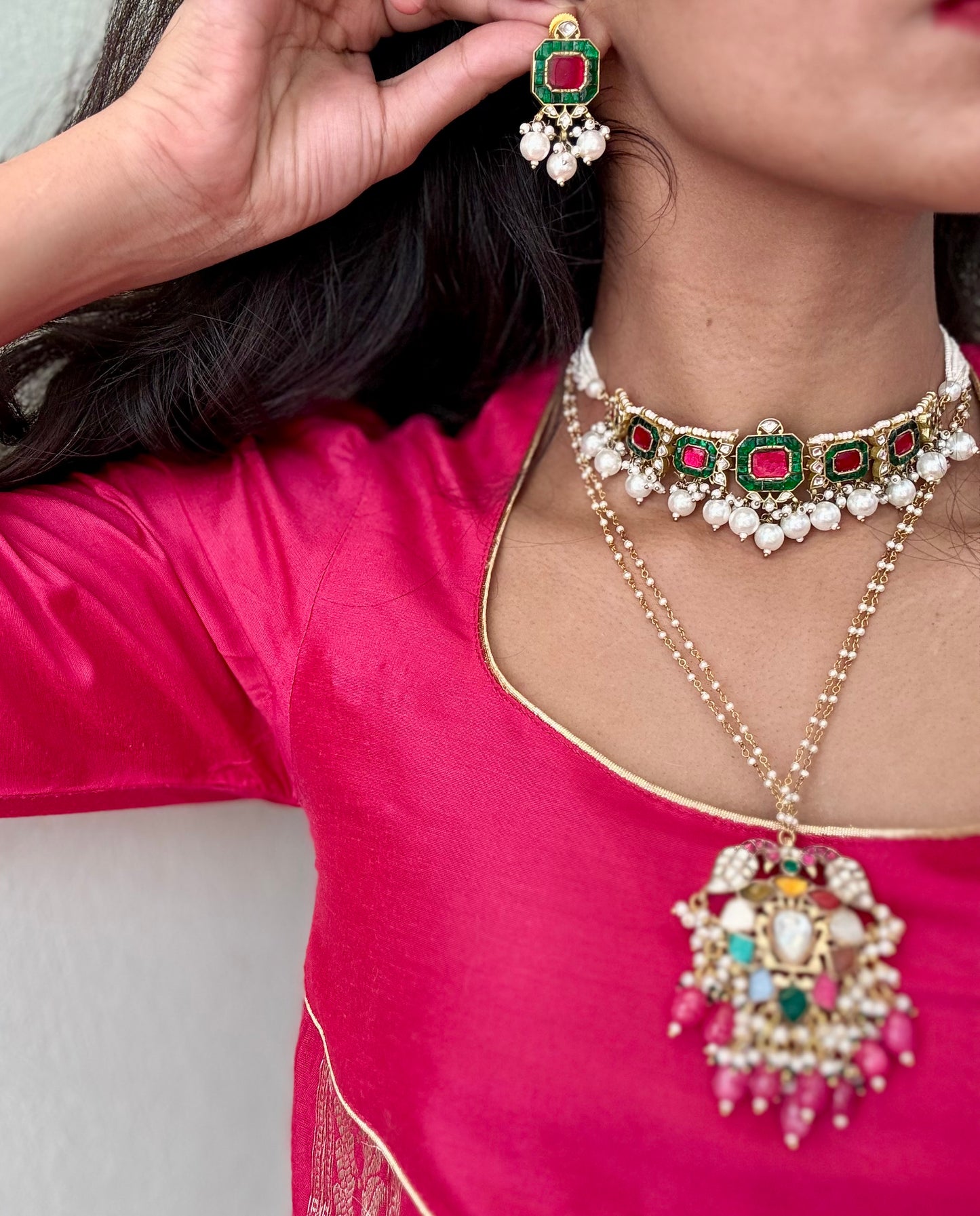 Rukhsaar Choker & Earring set