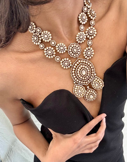 Uttarashada Necklace & Earring Set