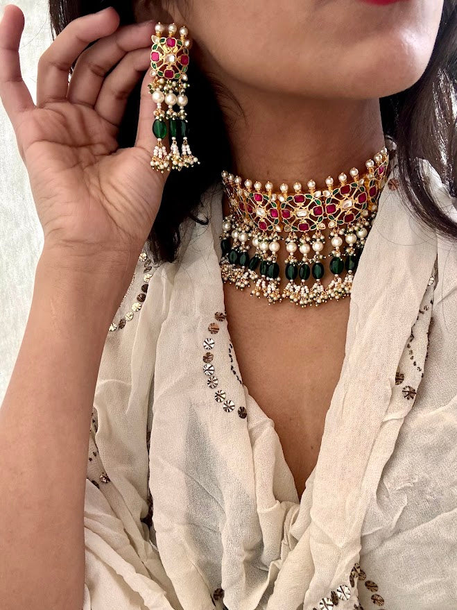 Leela Choker & Earring set