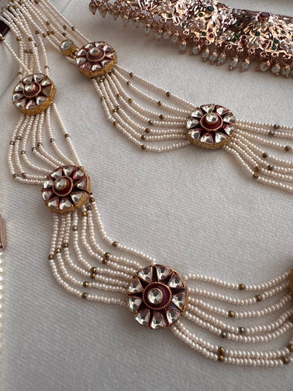 Leher Necklace and Earring Set