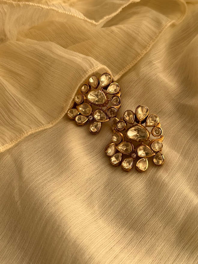 Falaknuma Moissanite Kundan Choker Set
