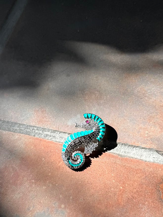 Ashwameen Brooch