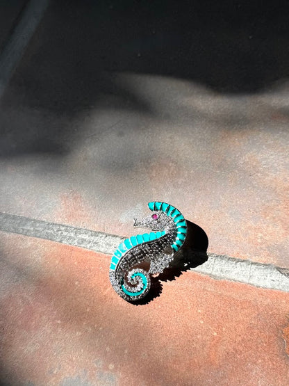 Ashwameen Brooch