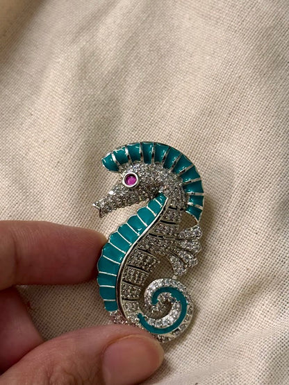 Ashwameen Brooch