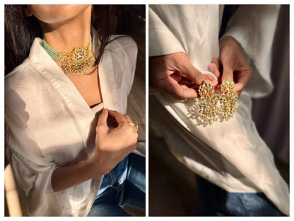 Nargis Choker & Earrings set