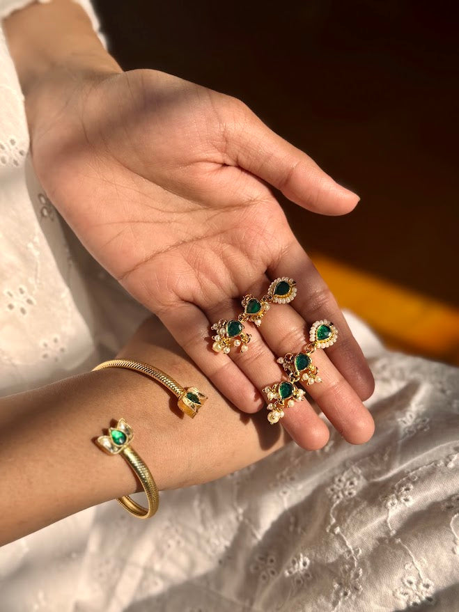 Panna Choker & Earring set