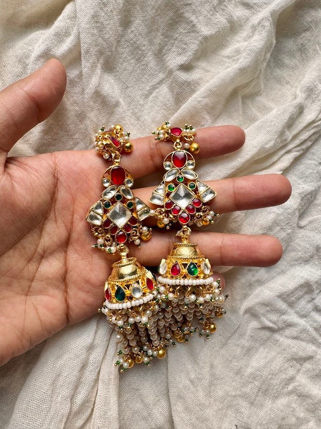 Lakshmi Jhumkas