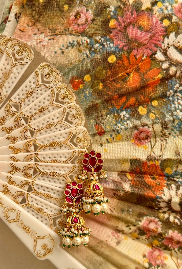 Malti Choker & Jhumka set