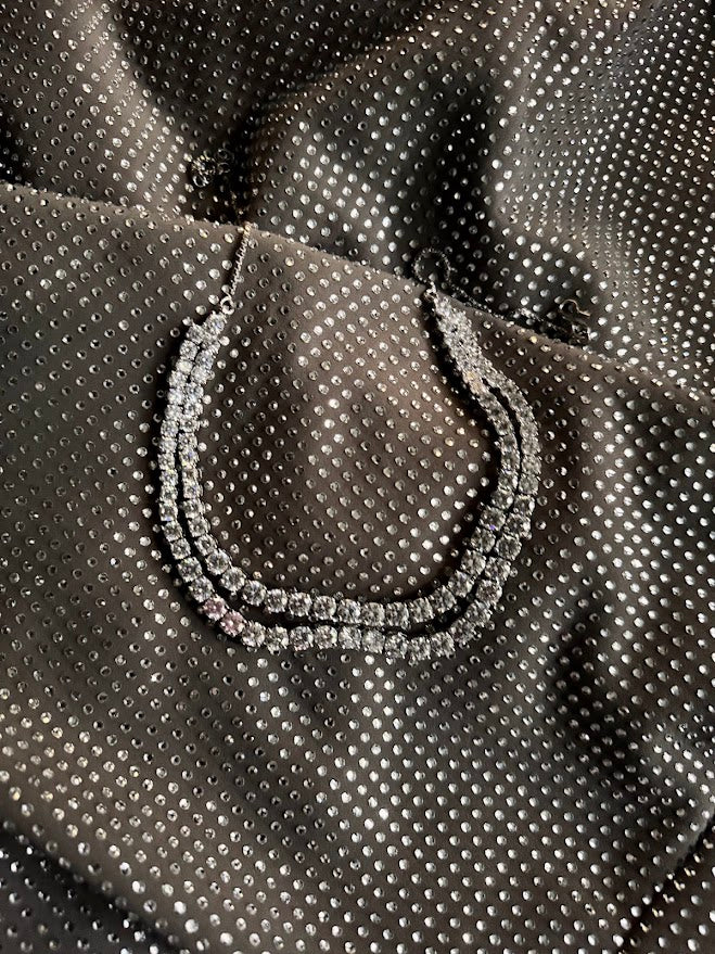 Iris Necklace and Earring set