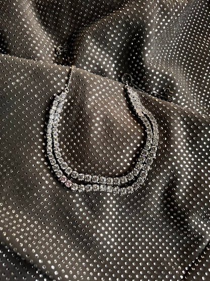 Iris Necklace and Earring set