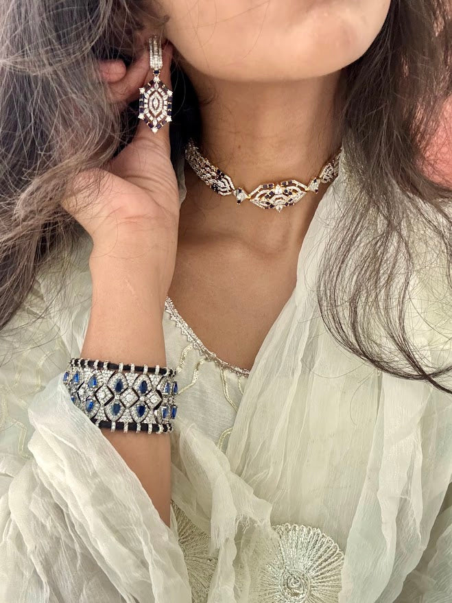 Qala Choker and Earring Set